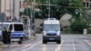 Die Berliner Polizei war wegen der Bombenentschärfung in Spandau stundenlang im Einsatz.