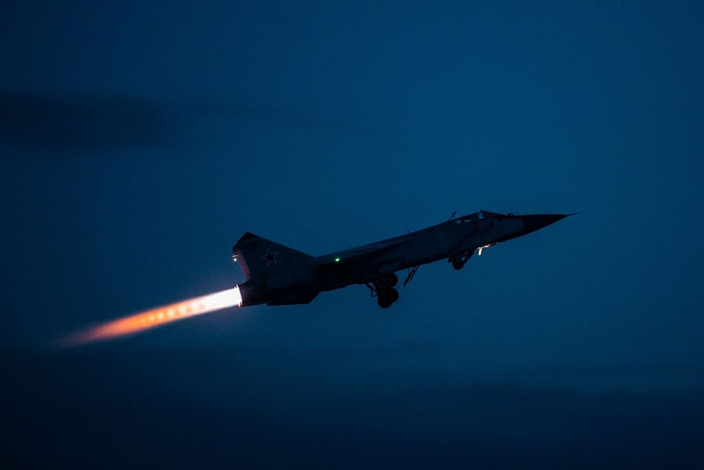 Die MiG-31 gehört zu den Standardmodellen der russischen Luftwaffe. (Archivbild)