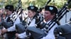 Bei den Highland Games treten auch Pipe-Bands auf. Der Dudelsack hat in Schottland eine besondere Tradition.