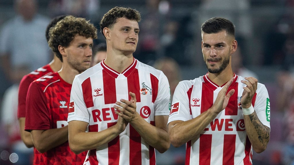 Applaus, Applaus: Eric Martel und Tom Krauß sind seit Leipziger Tagen gut befreundet.