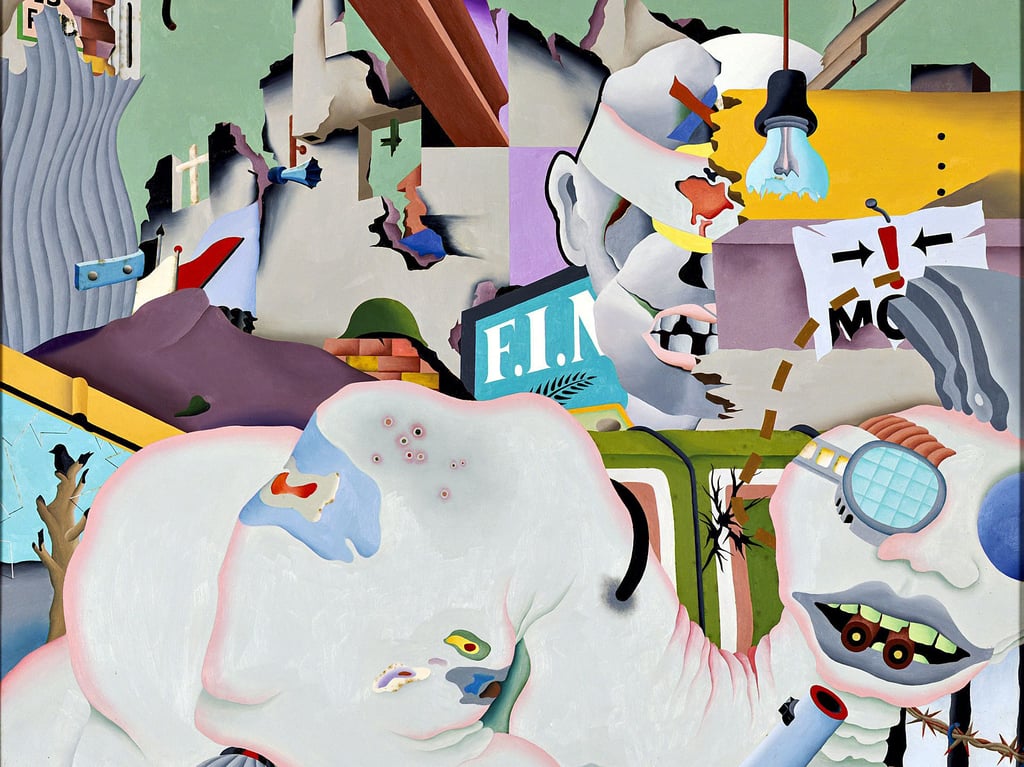 Ausgestellt in Jena: Wasja Götzes Triptychon „Interieur III“, 1978-1979