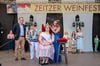 Beim  18.  Zeitzer Weinfest im Schlosspark Moritzburg wurde auch die  11. Zeitzer Weinprinzessin gekrönt.