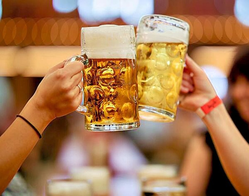 Bier her. Oder zwei.