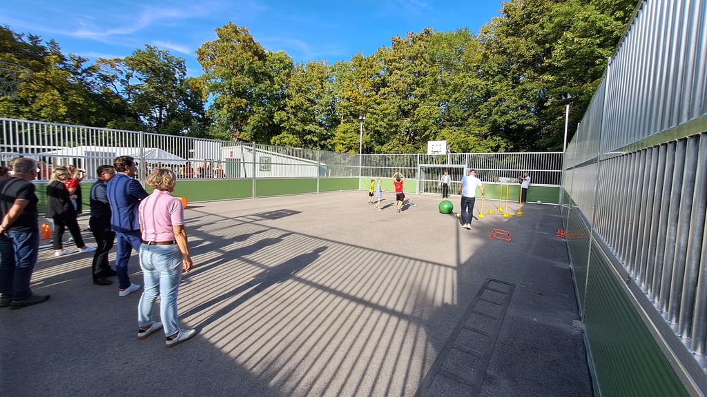 Die neue Kleinfeld-Sportanlage auf dem Gelände des Wintersportvereins Elbingerode bietet den Mitgliedern bessere Trainingsmöglichkeiten.