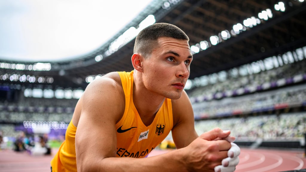 Til Steinforth musste bei der Leichtathletik-WM in Tokio verletzt aufgeben