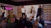 Die Initiatoren Hannes Hartmann, Janek Liebetruth und Sören Hornung (von links) bei der Eröffnung der „Spinn-Stube“ in Benneckenstein.