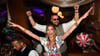 Cathy Hummels und Rapper Kollegah feiern im Cafe Kaiserschmarren.