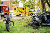Der Unfall ereignete sich gegenüber der Bbs in Leuna.