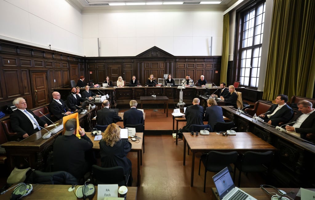 Im Prozess am Hamburger Landgericht wird der Vater der Block-Kinder befragt.