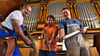 „Eine Kirche ohne Orgel ist wie ein Körper ohne Seele“, heißt es in einem Zitat des Theologen und Musikers Albert Schweitzer. In Oebisfelde sorgen Orgelbauer Martin Lodahl (v.l.), Jan Becker und Karsten Aldinger dafür, dass diese Seele wieder frei atmen kann.