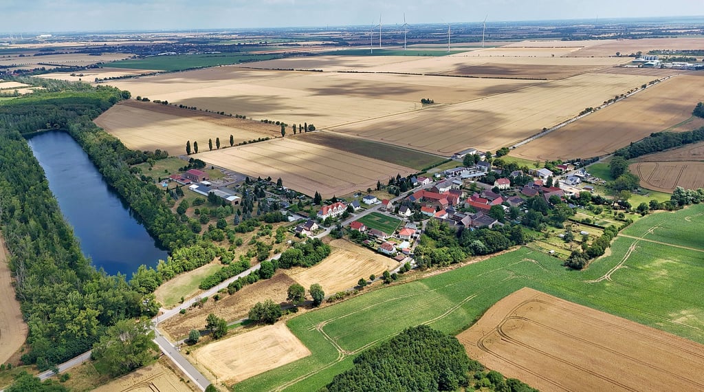 Unter Gostau mit dem Tagebausee und weiteren Dörfern südlich von Lützen schlummert noch viel Kohle. Würde eine mögliche AfD-Landesregierung den Rohstoff abbauen wollen?