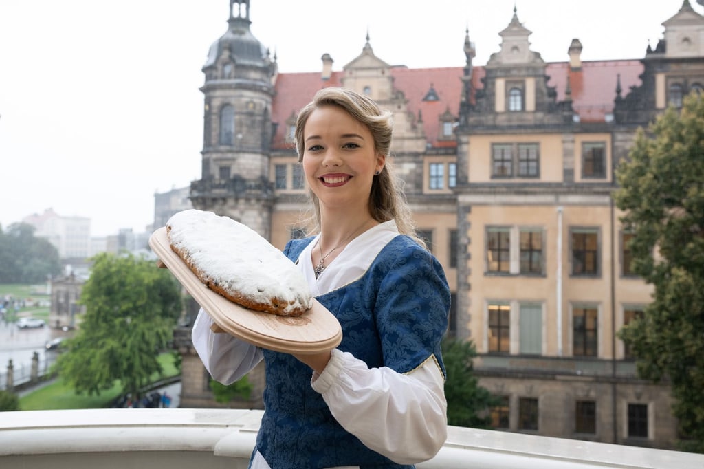 Dresden hat ein neues Stollenmädchen.