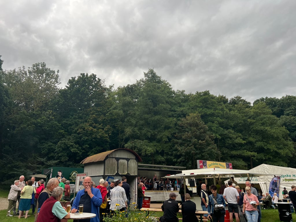 Das Blechbudenfest in Wilhelmshall war auch in diesem Jahr gut besucht.