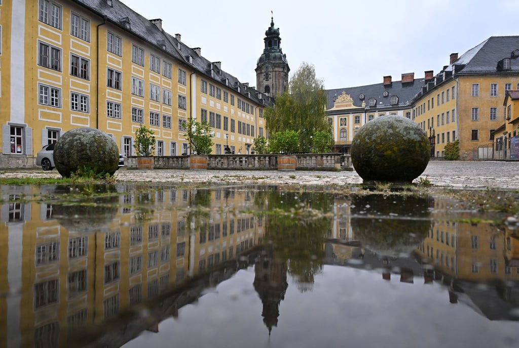 Regen und Feuchtigkeit haben auf der Heidecksburg für große Schäden gesorgt.