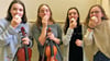 Feenküsse, „Saitenspiel“ und Benefizkonzert geben auch in diesem Jahr wieder den Dreiklang, wie diese Musikerinnen zeigen. 