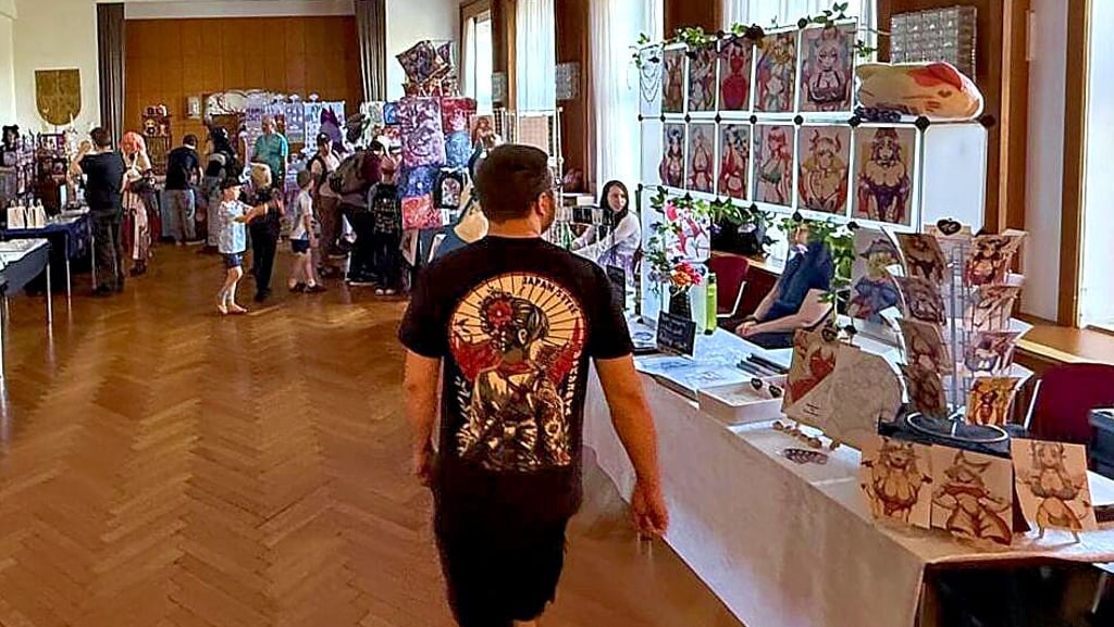 Allerhand zum Tauschen, Kaufen und Bestaunen gab es im Kulturhaus.