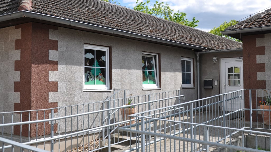 Das Gebäude der Kita „Spatzenhausen“ ist in die Jahre gekommen und muss durch einen Neubau ersetzt werden.
