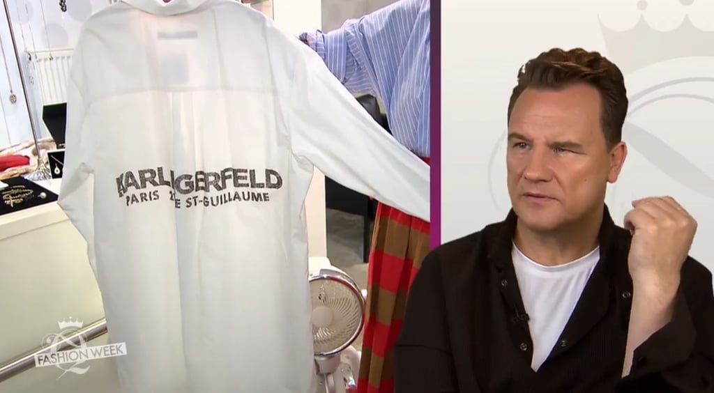 Diese Hemdbluse von Designer Karl Lagerfeld suchte sich Kandidatin Eugenie aus Magdeburg aus.