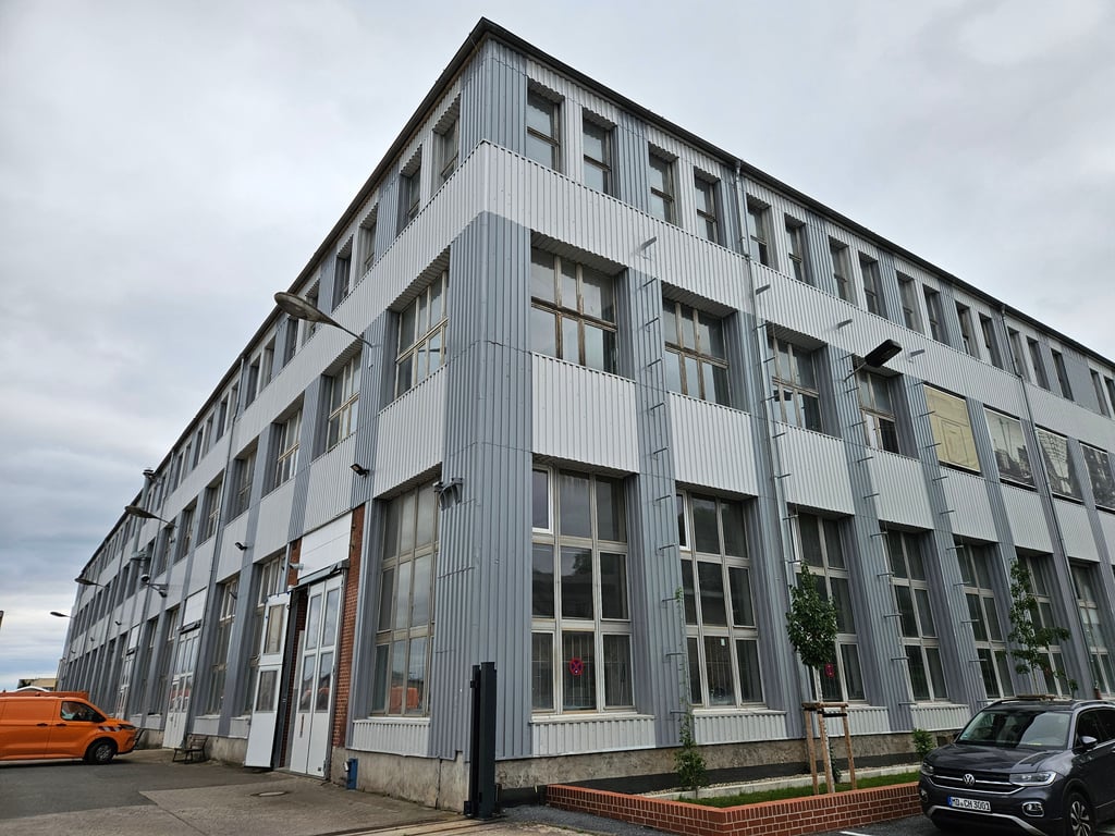 Blick auf den zentrale Bauhof Magdeburgs in der Schwiesaustraße.