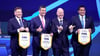 Südamerikas Spitzenfunktionäre werben bei FIFA-Boss Infantino um eine WM-Aufstockung. (Archivbild)