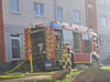 Ein Brand in der Innenstadt in Burg beschäftigte die Feuerwehr am Dienstagabend.