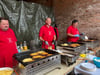 Die selbstgemachten Puffer sind in jedem Jahr ein Highlight des Kartoffelfestes in Dingelstedt.