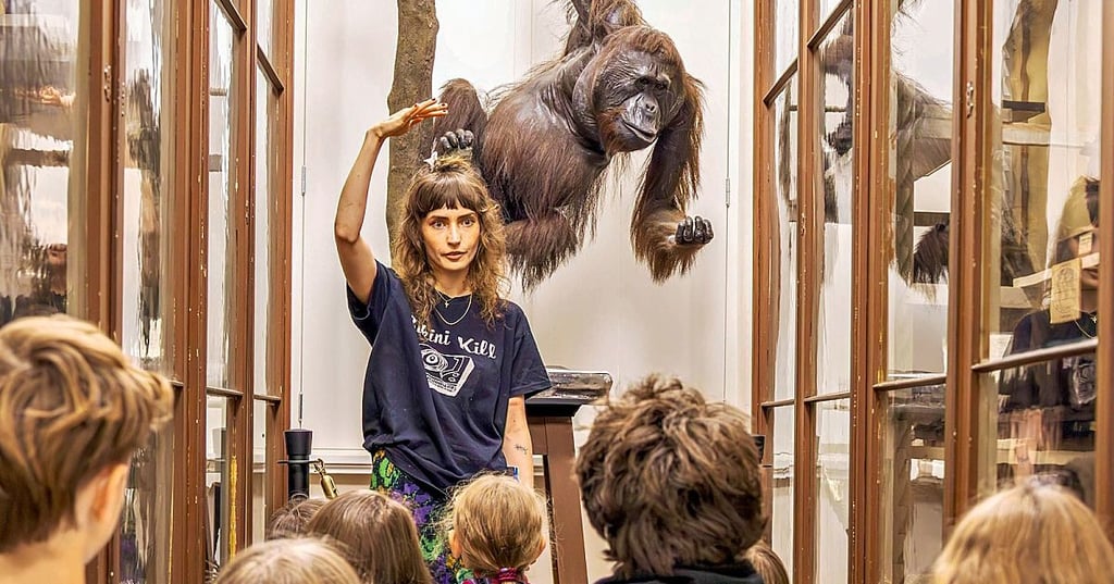 Zuletzt veranstaltete Rüter in den Naturwissenschaftlichen Sammlungen der Universität einen Workshop zum Thema „Nature Writing“.