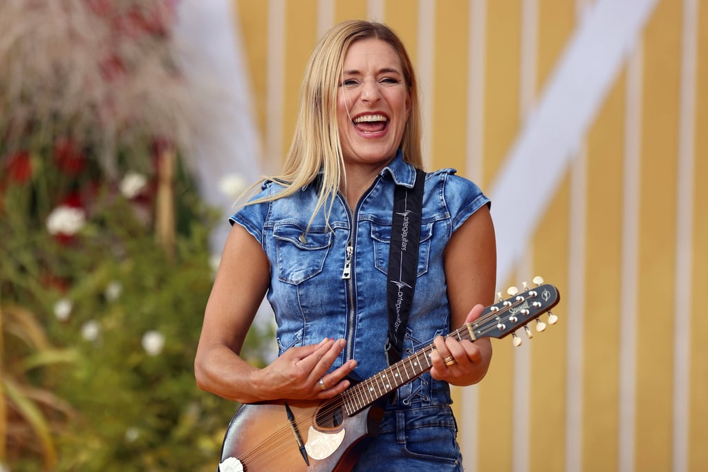 Stefanie Hertel tritt am Sonntag, dem 28. September, bei Andrea Kiewel im "ZDF-Fernsehgarten" auf.