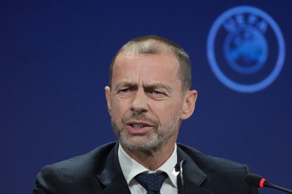 UEFA-Präsident Aleksander Ceferin sieht Liga-Spiele im Ausland kritisch. (Archivbild)