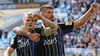 Die Ex-Magdeburger Florian Pick (links) und Kai Brünker bestimmen das Niveau in Liga drei.