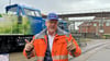 Alstom-Werkleiter Jörg Neubauer sieht große Marktchancen in der in Stendal entwickelten  Lok, die mit Wasserstoff angetrieben wird.