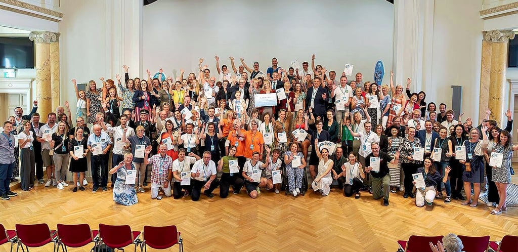 Im Domizil der Leopoldina in Halle kamen alle Presträger zusammen..