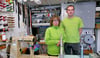 Antje und Paul Weller sind die dritte und vierte Generation, die im Familienunternehmen Bergholz Orthopädie-Schuhtechnik in Elster arbeiten. 