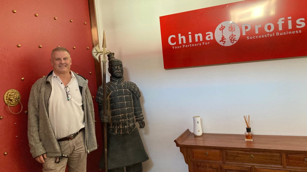 Oliver Franke führt das Beratungs- und Handelshaus Chinaprofis in Magdeburg.