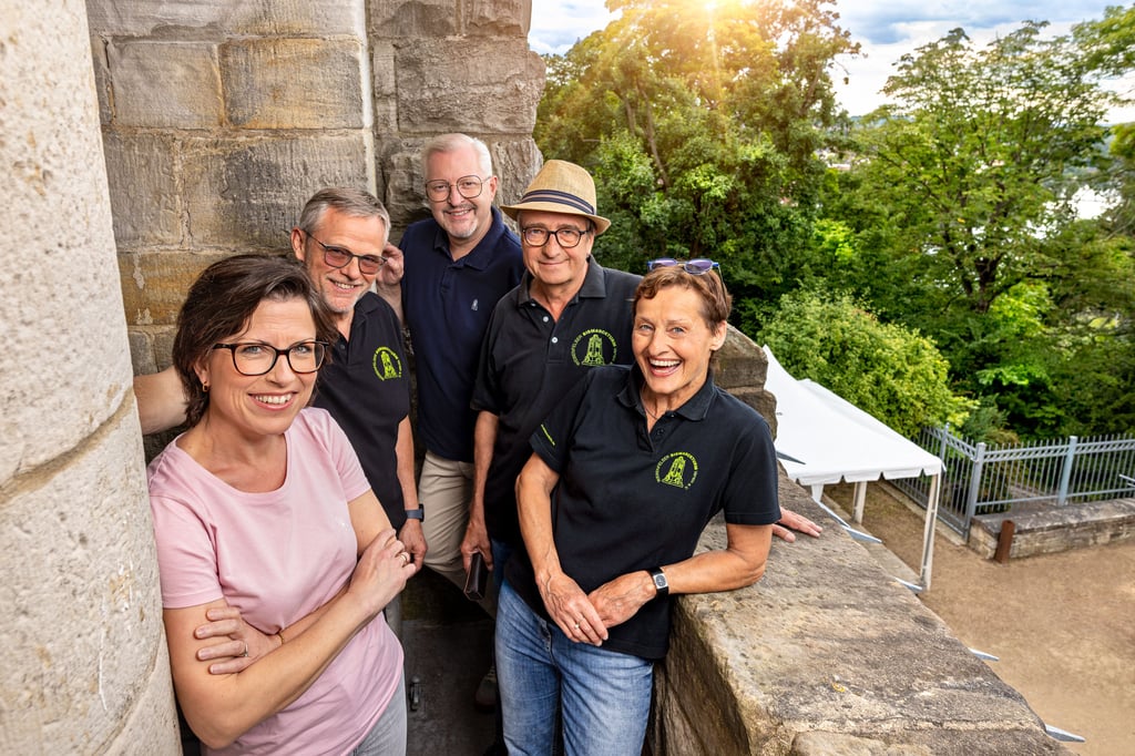 Foto des Bismarckturm-Team