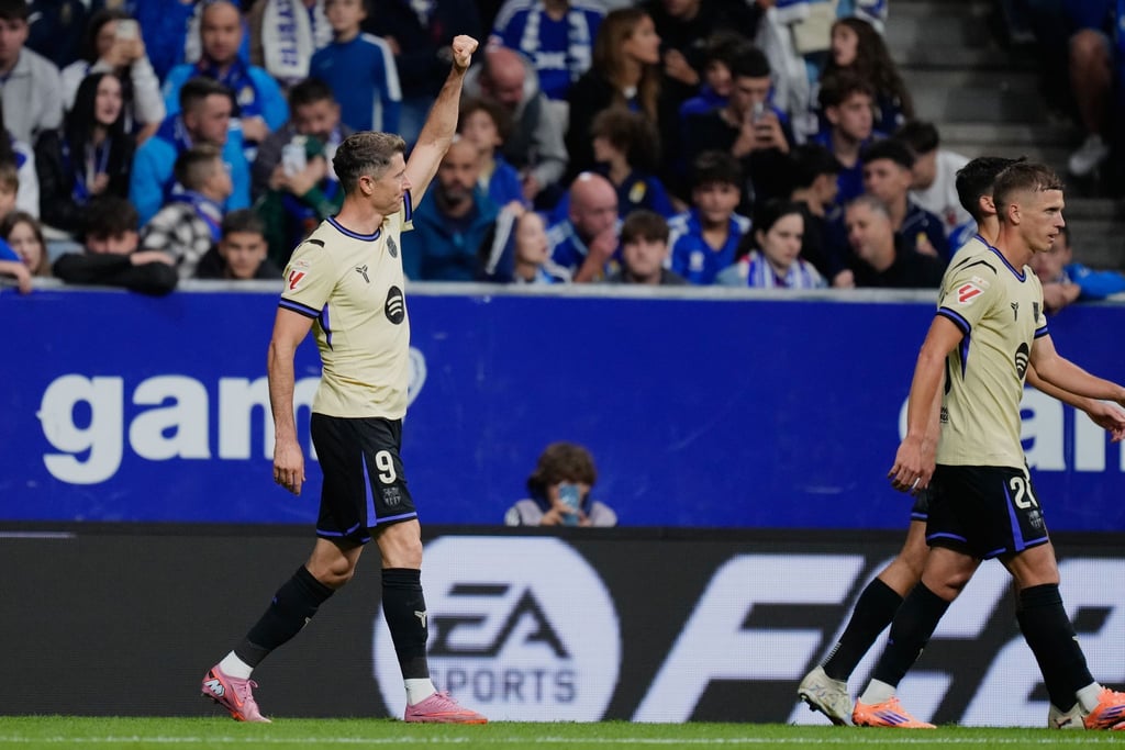 War der Matchwinner für Barcelona: Robert Lewandowski