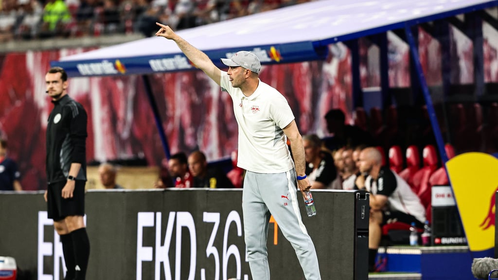 Ole Werner will, dass RB Leipzig weiter vorn Kontrolle ausübt.