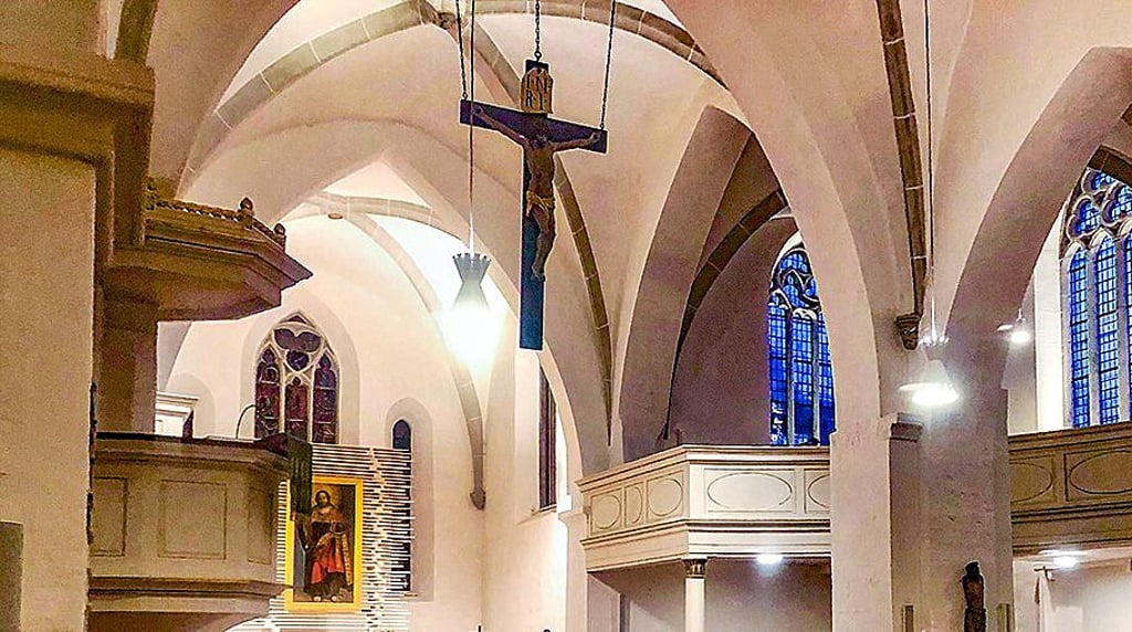 Blick in die Zeitzer Michaeliskirche