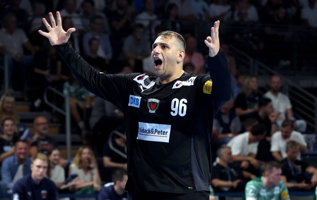 Dejan Milosavljev legte im Füchse-Tor beim Spiel in Kielce starke 17 Paraden hin.