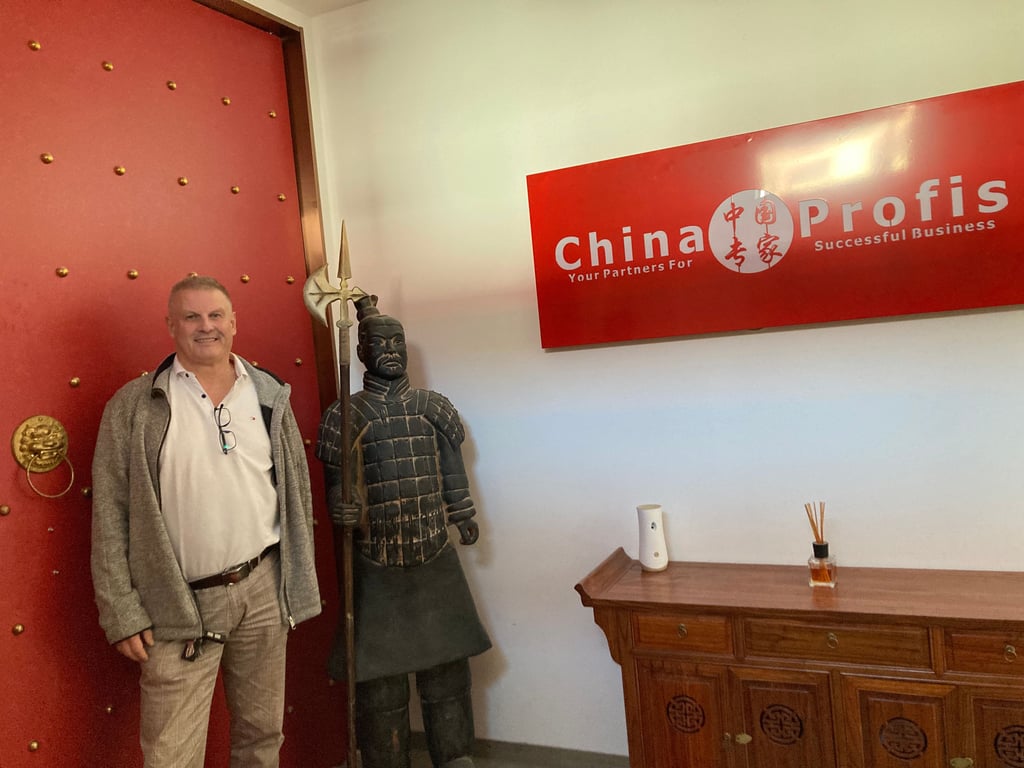 Oliver Franke führt das Beratungs- und Handelshaus Chinaprofis in Magdeburg.