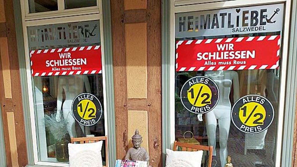 Der Heimatliebe-Laden in Salzwedel muss schließen.