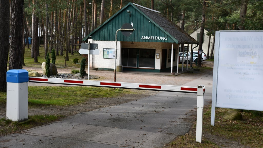 Am Eingang des Campingplatzes Arendsee befindet sich die Anmeldung.