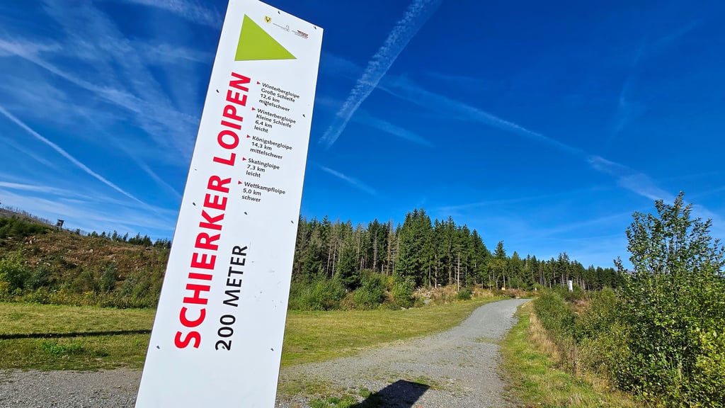 Direkt hinter dem Schierker Parkhaus - am Loipeneinstieg - soll der neue Skiroller-Parcours starten.
