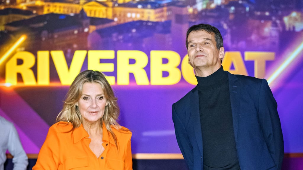 Kim Fisher und Klaus Brinkbäumer moderieren heute das "Riverboat" im MDR.