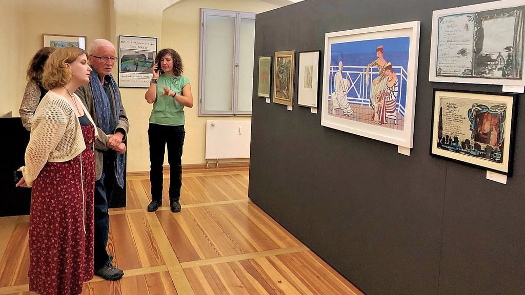 Blick in einen der Räume der neuen Sonderausstellung