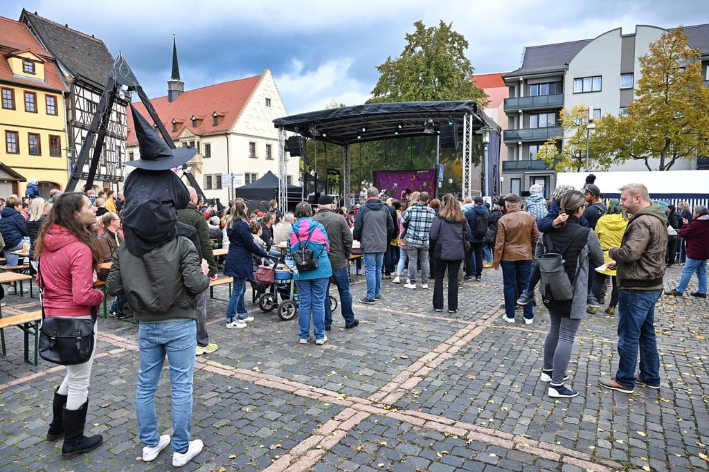 Merseburger Zauberfest 2023, Bühne am Markt