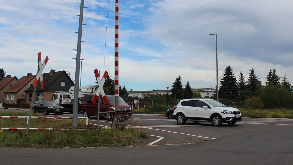 Der Bahnübergang Schützenstraße in Haldensleben wird bald gesperrt.
