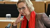 Die BSW-Vorsitzende Katja Wolf ist gegen die Ansiedlung von Rüstungsindustrie in Thüringen. (Archivbild)