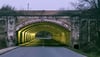 Erinnerungen an Tunnel in Zangenberg: Die Bahnunterführung bot während der Bombenangriffe im Frühjahr 1945 Zuflucht in einem Schutzraum.    