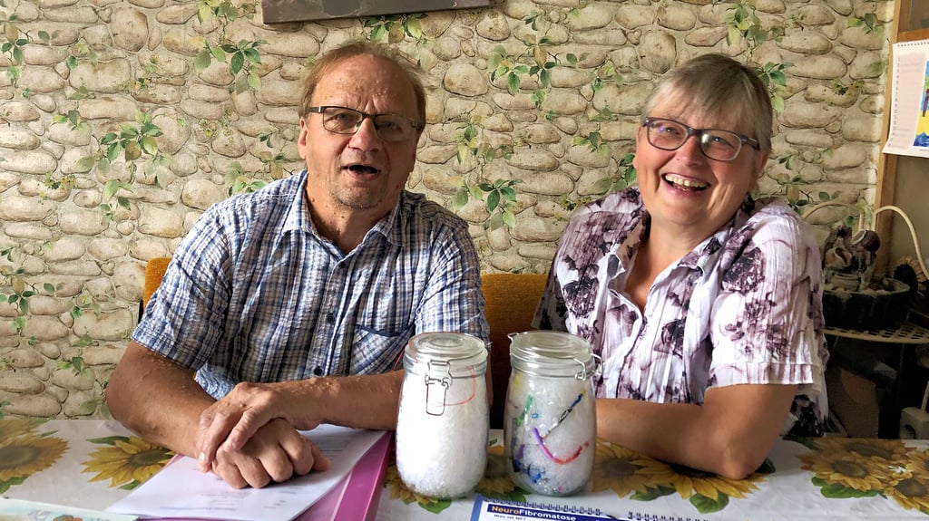 Uwe Gernert und seine Partnerin Annette Byhahn engagieren sich in der Regionalgruppe Neurofibromatose.